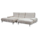 ES Brand Ecksofa Esmara in Stoff 15.703 natura