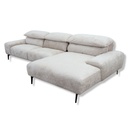 ES Brand Ecksofa Esmara in Stoff 15.703 natura