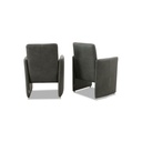Willi Schillig Stuhl-Sessel 10600 RIALTO in Leder Z69 anthracite