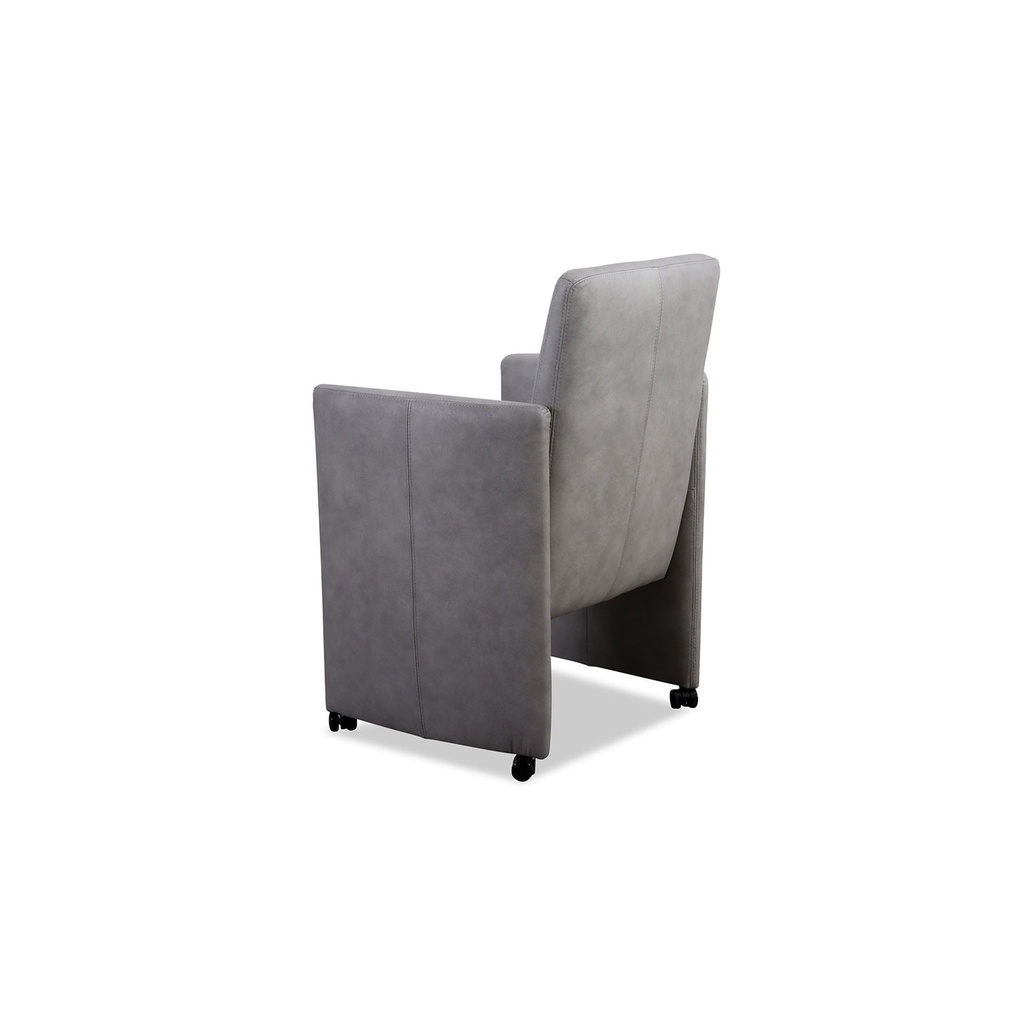 Willi Schillig Stuhl-Sessel 10600 RIALTO in Leder Z69 light grey