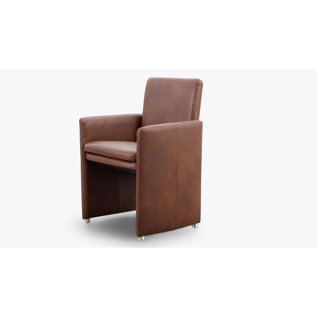 Willi Schillig Stuhl-Sessel 10600 RIALTO in Leder Z69 tobacco