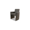 Willi Schillig Stuhl-Sessel 10600 RIALTO in Leder Z73 graphit