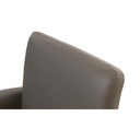 Willi Schillig Stuhl-Sessel 10600 RIALTO in Leder Z73 graphit