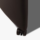 Willi Schillig Stuhl-Sessel 10600 RIALTO MH  in Leder Z73 nachtschwarz