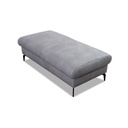 Willi Schillig Hocker 21106 Piedroo in Leder Z69 light grey