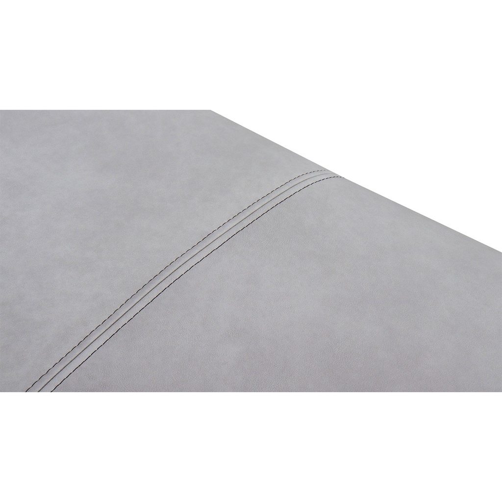 Willi Schillig Hocker 21106 Piedroo in Leder Z69 light grey