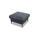 Willi Schillig Hocker 21106 Piedroo in Leder Z69 anthracite