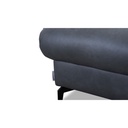 Willi Schillig Hocker 21106 Piedroo in Leder Z69 anthracite
