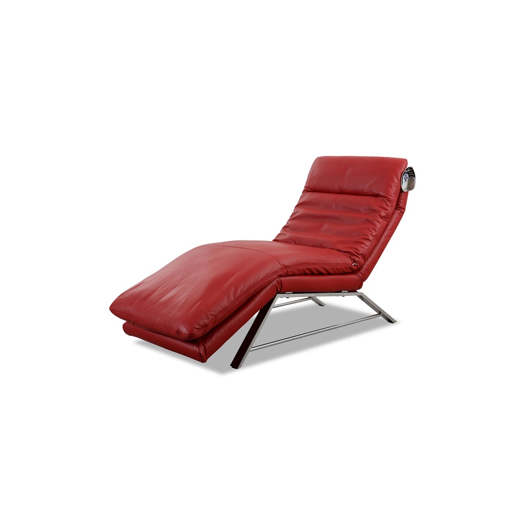 Willi Schillig Liege 47000 DAILY DREAMS in Leder Z73 ruby red