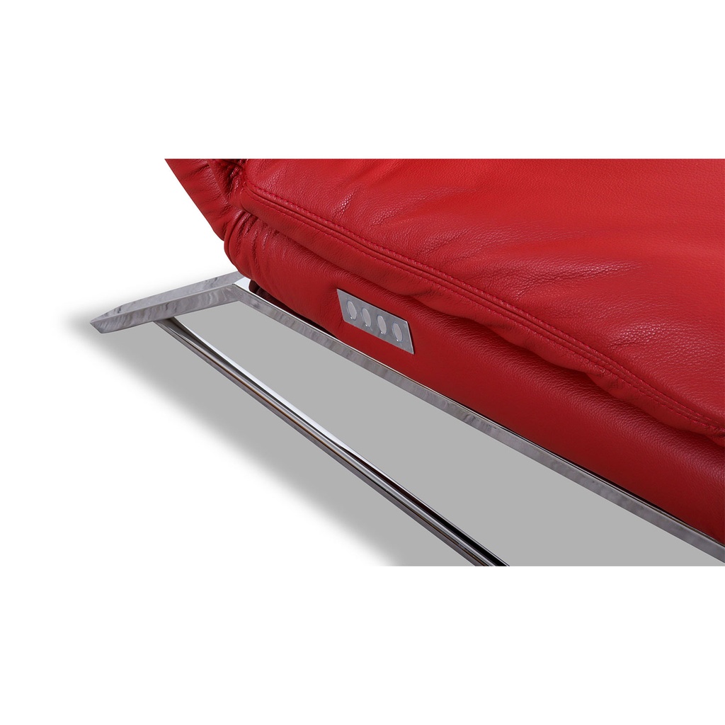 Willi Schillig Liege 47000 DAILY DREAMS in Leder Z73 ruby red