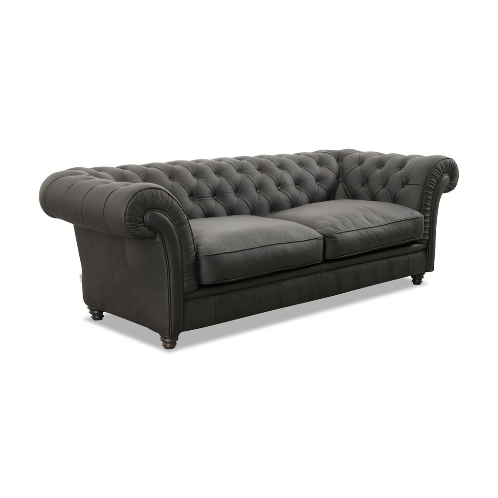 Softform Sofa Chester in Leder Rancho moro