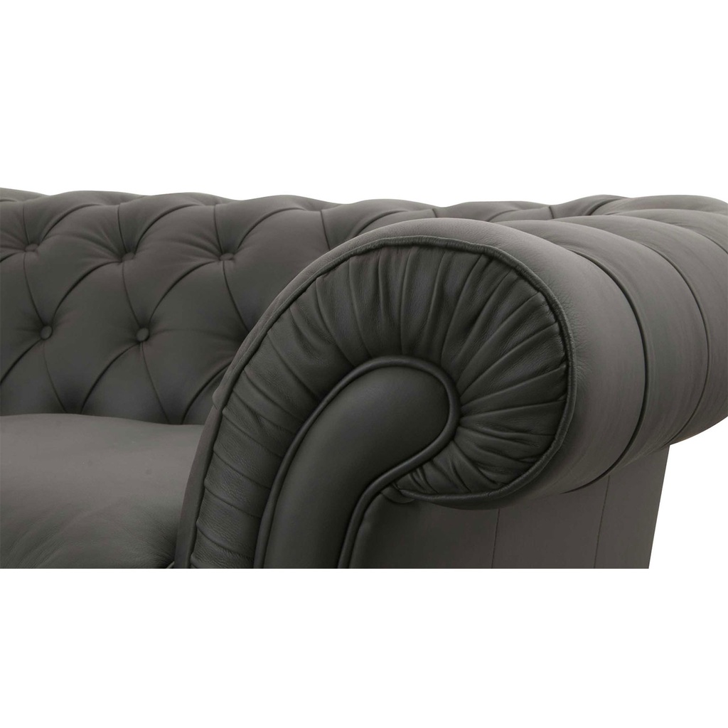 Softform Sofa Chester in Leder Rancho moro