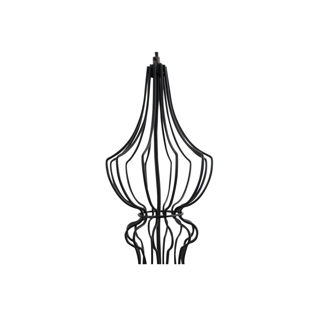 Master Light Pendelleuchte ORIENT in Metall Schwarz gross