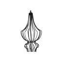 Master Light Pendelleuchte ORIENT in Metall Schwarz gross