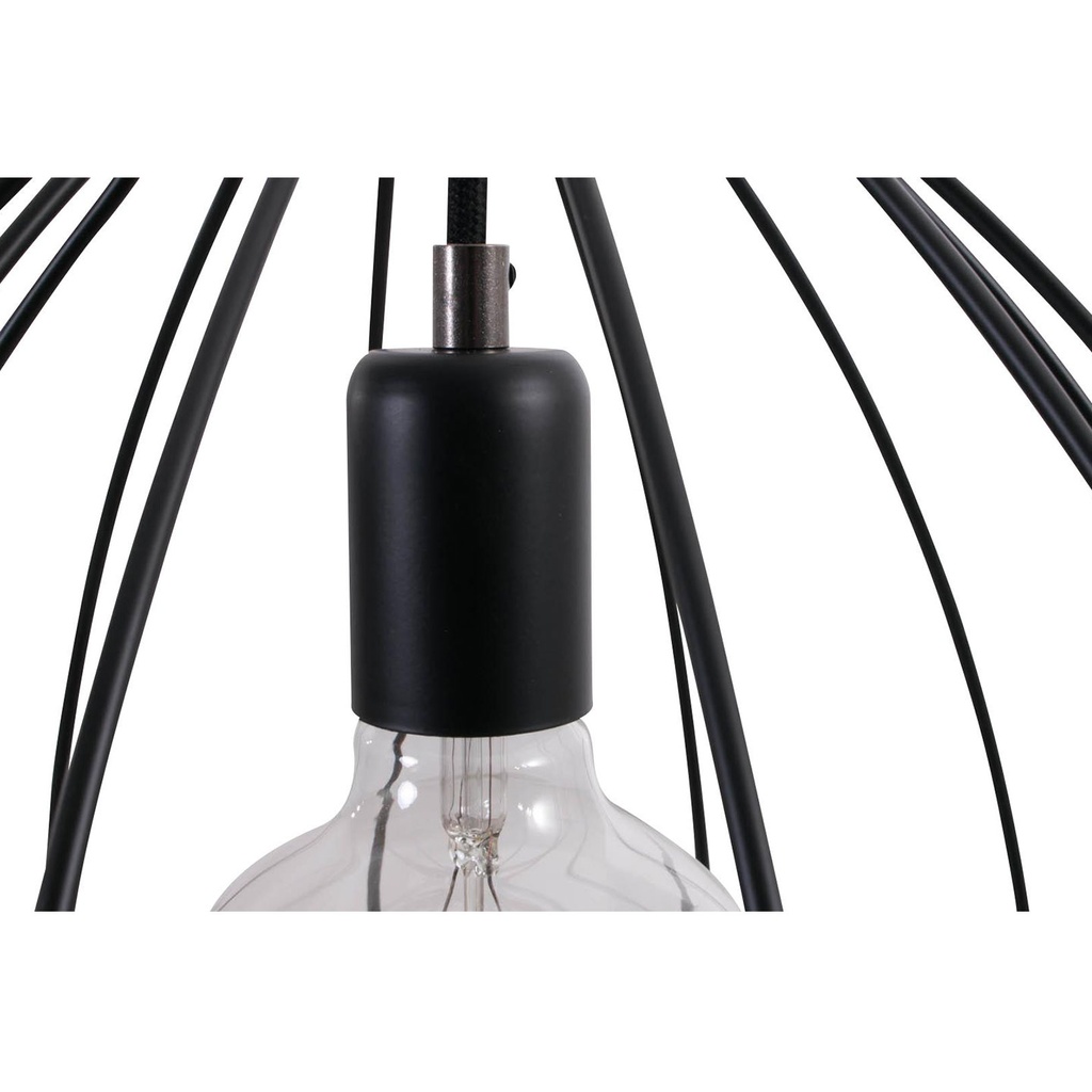 Master Light Pendelleuchte ORIENT in Metall Schwarz gross