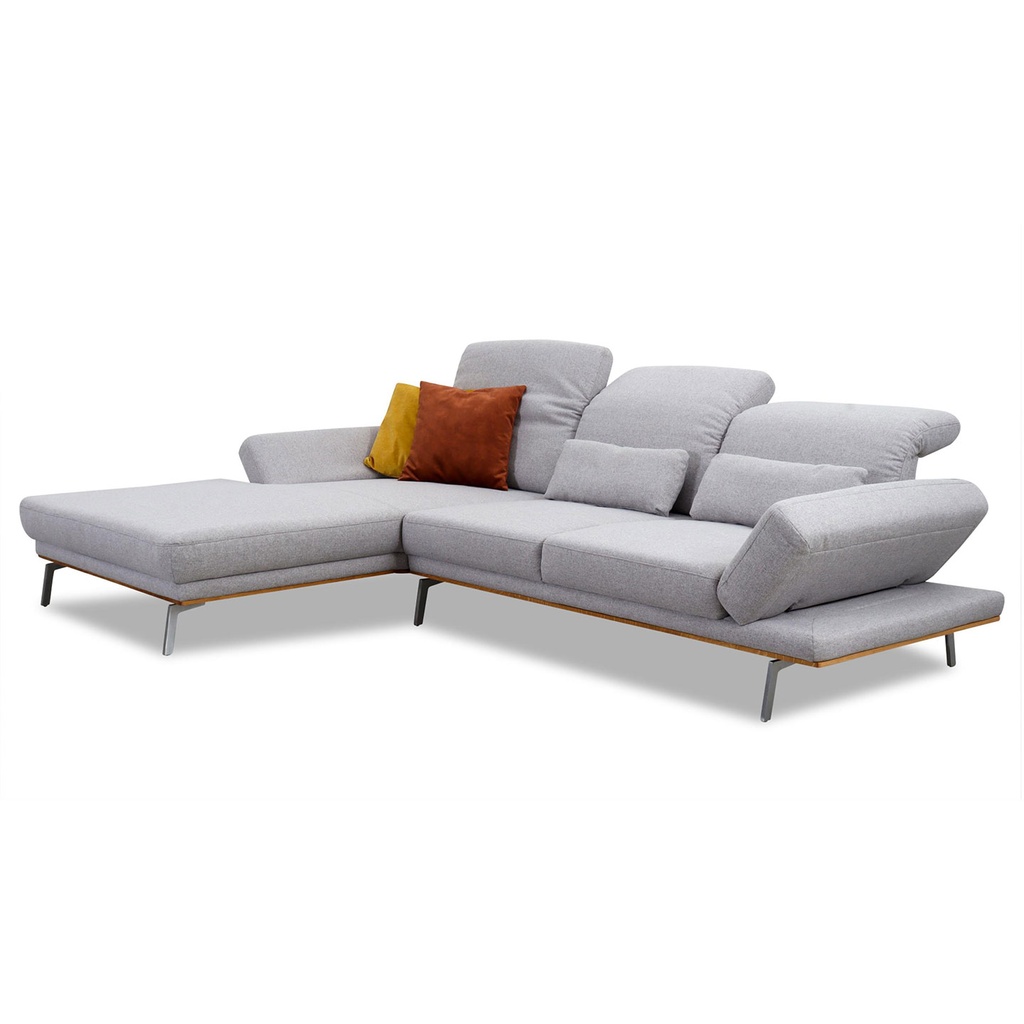 Candy Ecksofa MALLOW in Stoff Mono konfigurierbar