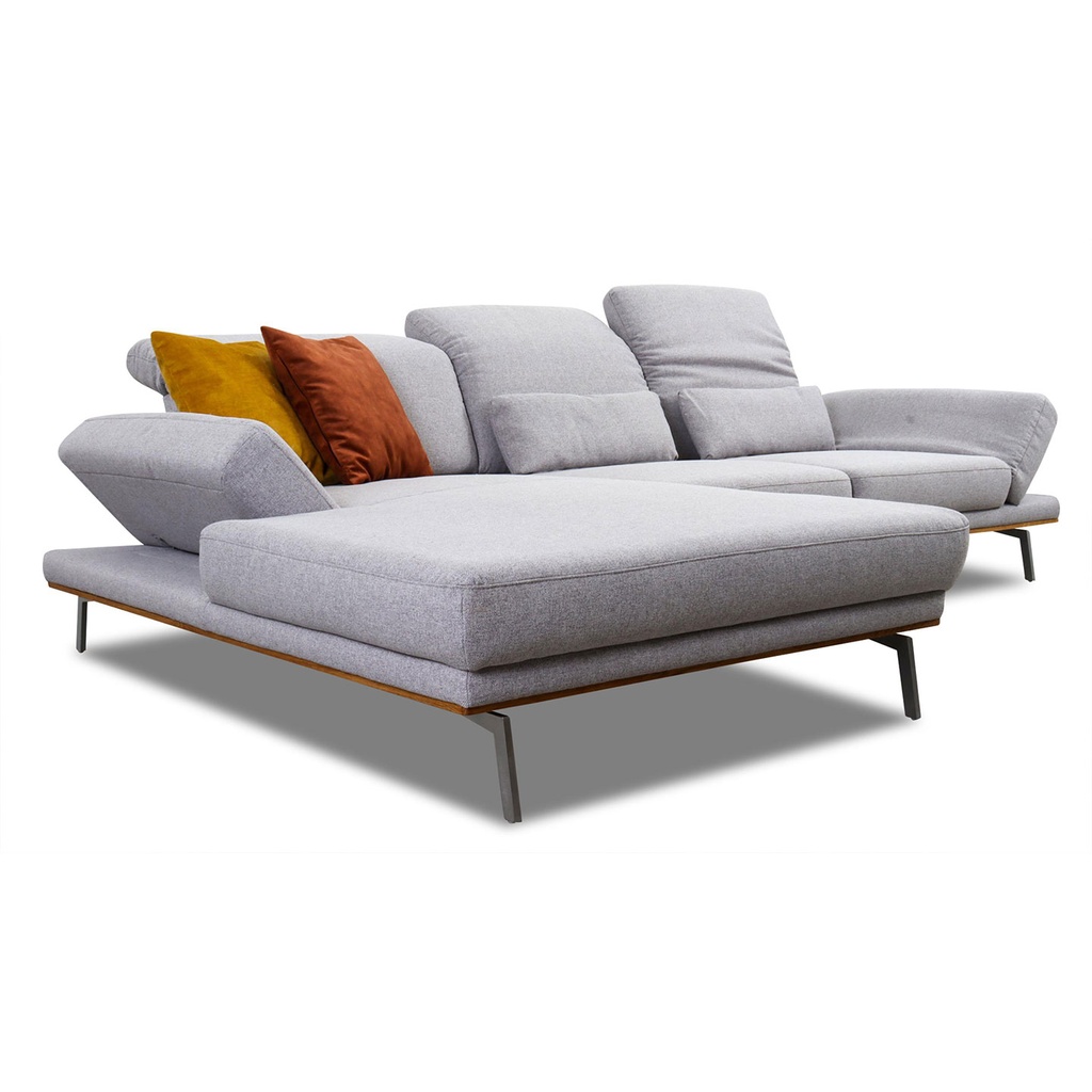 Candy Ecksofa MALLOW in Stoff Mono konfigurierbar