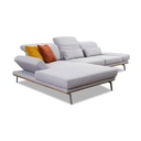 Candy Ecksofa MALLOW in Stoff Mono konfigurierbar
