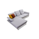 Candy Ecksofa MALLOW in Stoff Mono konfigurierbar