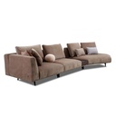 Saloni Sofa Loft in Stoff Kombi 12