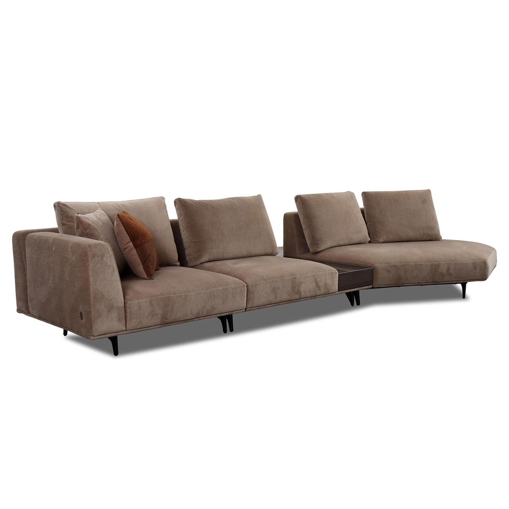 Saloni Sofa Loft in Stoff Kombi 12