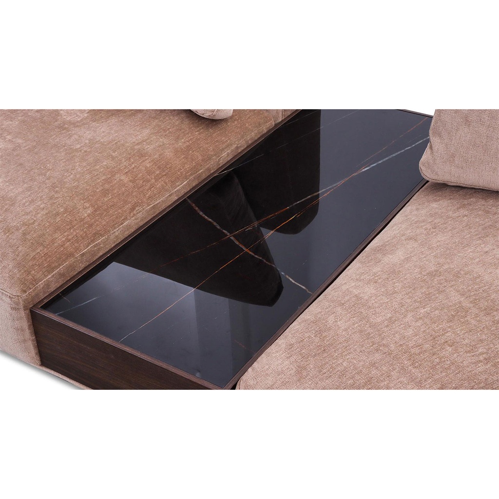 Saloni Sofa Loft in Stoff Kombi 12
