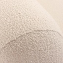 Saloni Sofa Bon Bon in Stoff Hoppi wollweiß