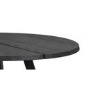 Rowico Home Esstisch Fred Ø160cm in Esche schwarz