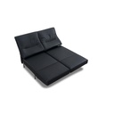 Signet Sofa CHIMBA in Leder schwarz