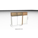 Venjakob Wohnwand, Lowboard, Regal, Highboard Albero AB05