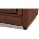 Softform Sofa Chester in Leder Rancho cognac