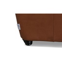 Softform Sofa Chester in Leder Rancho cognac