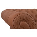 Softform Sofa Chester in Leder Rancho cognac