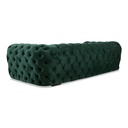 Softform Sofa Chester Pluto in Stoff Amsterdam dunkelgrün