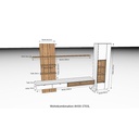 Venjakob Hängeelement, Lowboard, Paneel, Vitrine Andiamo Home AH30