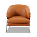 Sitzdesign Sessel FLUENTE in Leder Eleganca
