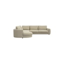 Flexlux Ecksofa Petrone in Stoff Copparo konfigurierbar