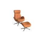 Flexlux Sessel ELEGANT in Leder Nature