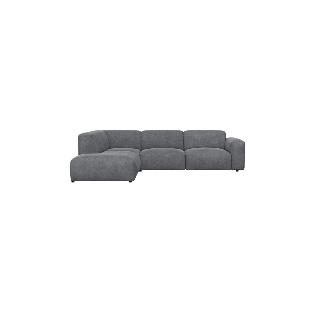 Flexlux Ecksofa Lucera in Stoff Bormio