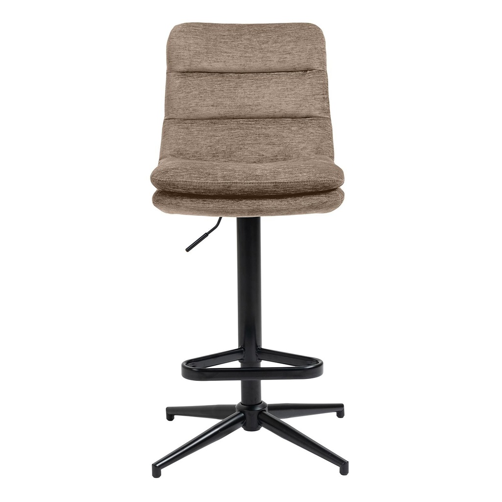 Bodahl COLE Barhocker 2er-Set in Microfaser Velour
