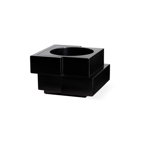 [SD-CUY-046] Slide Design Blumentopf Cubic Yo 72x72cm in jet black