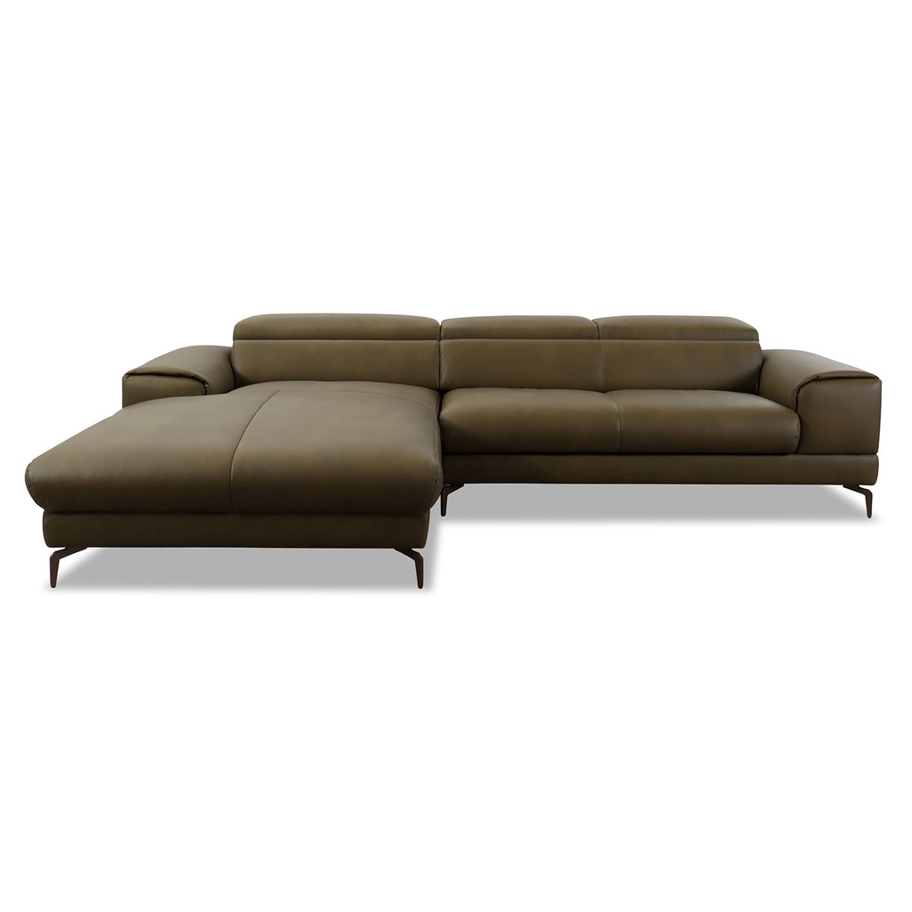 [21106-Z69-36-links] Willi Schillig Piedroo 21106 in Leder Z69 camouflage vorstehend links